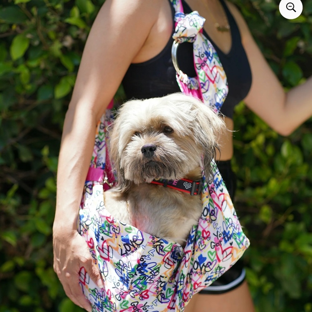 Justice Pet-Pet Carriers-Rainbow Leopard Print